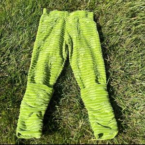 Matilda Jane Sugarland Pistachios Ruffle Tier Polka-dot Leggings, HTF